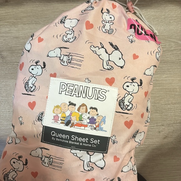 Pink Ruffled Bedding Set Size Full + Shams - Picture 5 of 6